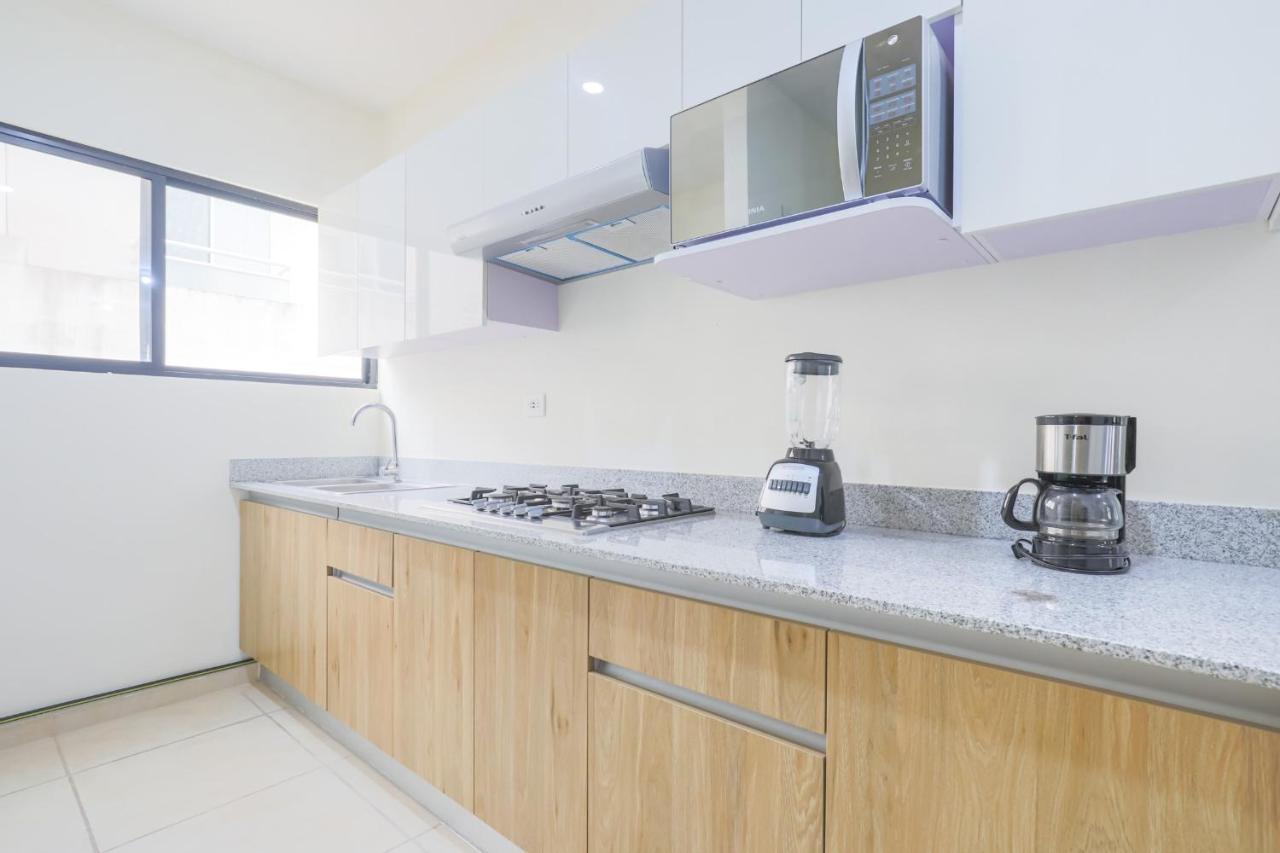 Departamento Lirios Residencial Para 5 Alberca Cancun Ngoại thất bức ảnh