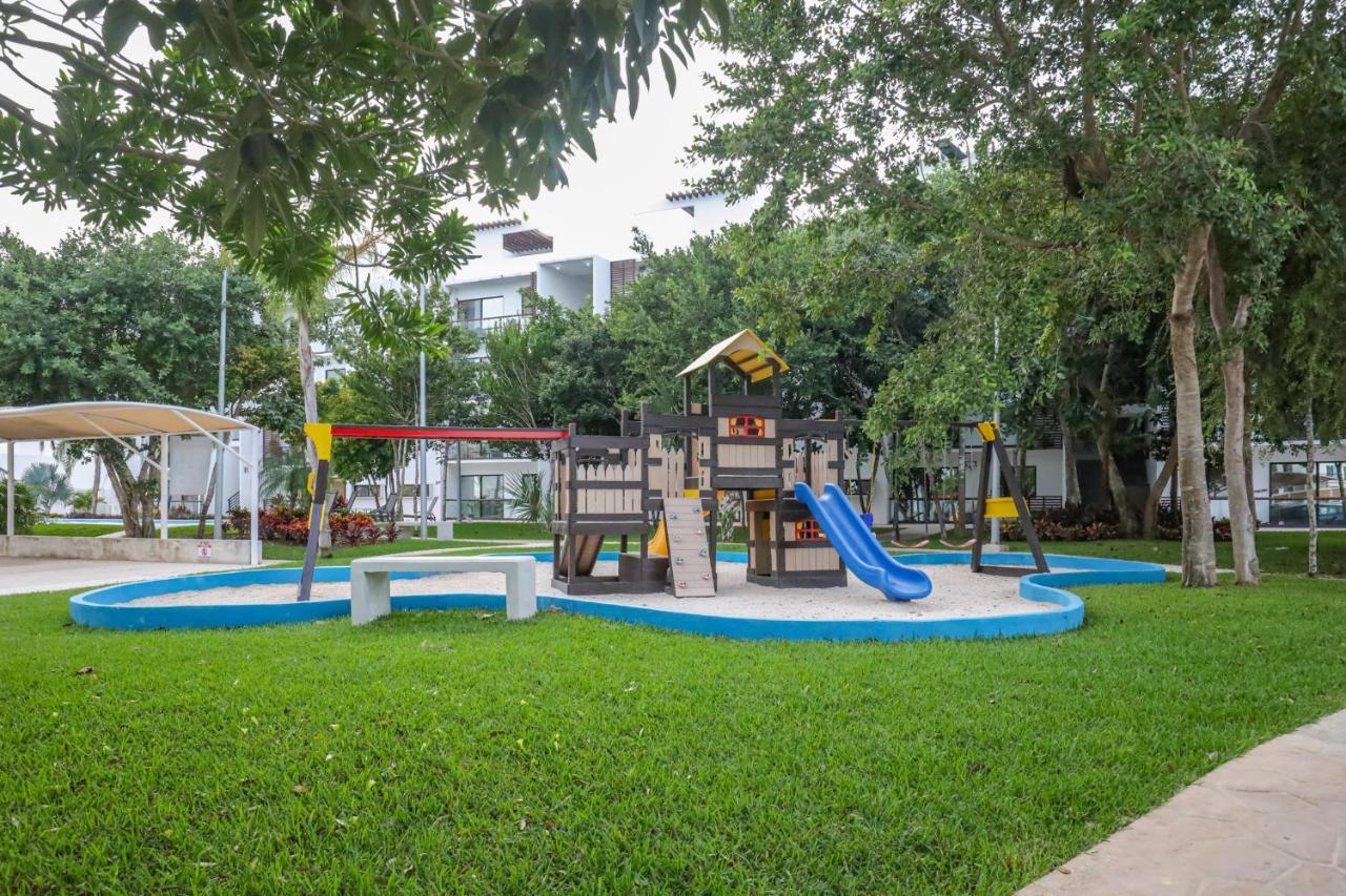 Departamento Lirios Residencial Para 5 Alberca Cancun Ngoại thất bức ảnh
